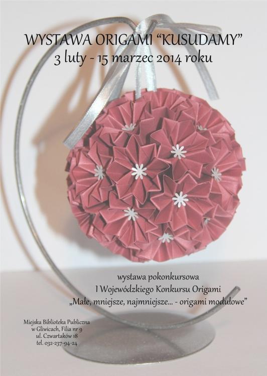 Wystawa pokonkursowa I Wojewódzkiego Konkursu Origami Małe, mniejsze, najmniejsze& – or
